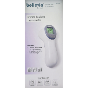 Believia If02t Infrared Forehead Thermometer