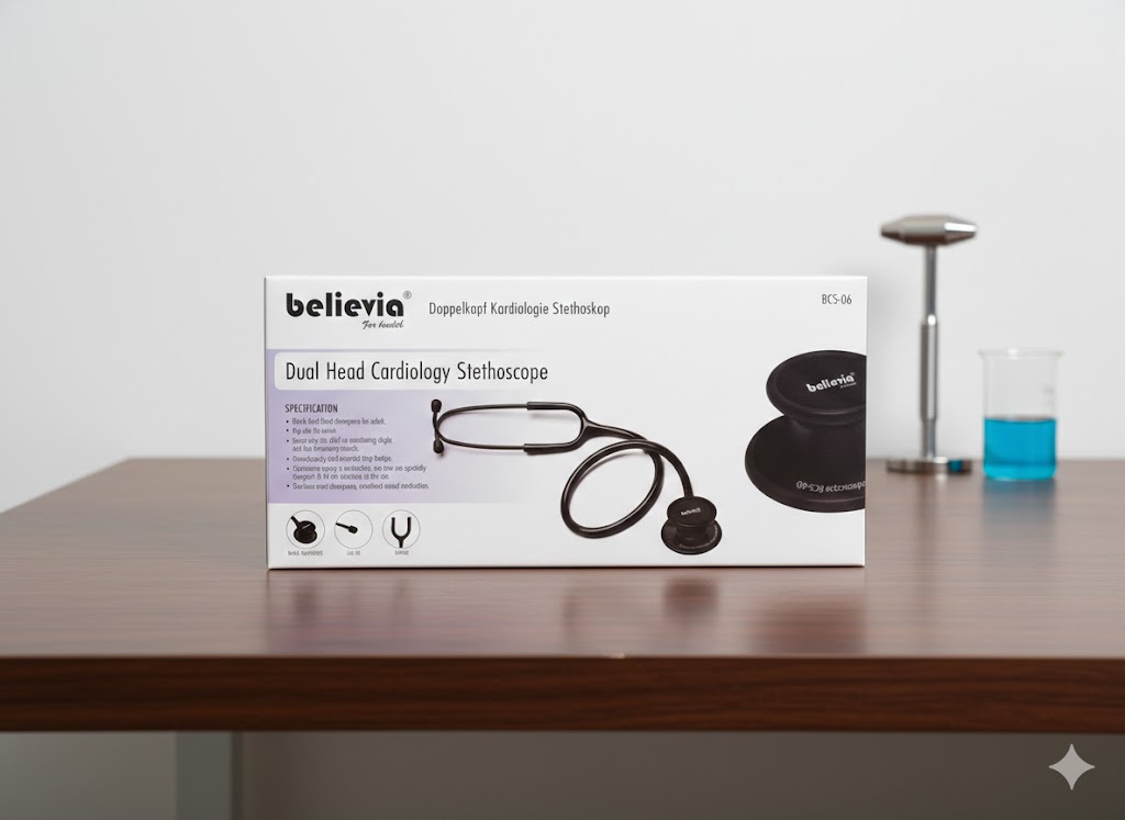 Believia Bcs 06 Dual Head Cardiology Stethoscope