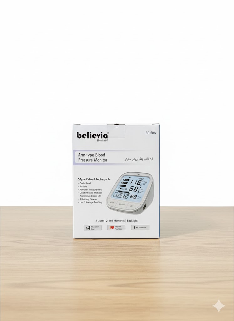 Believia Arm type blood pressure monitor